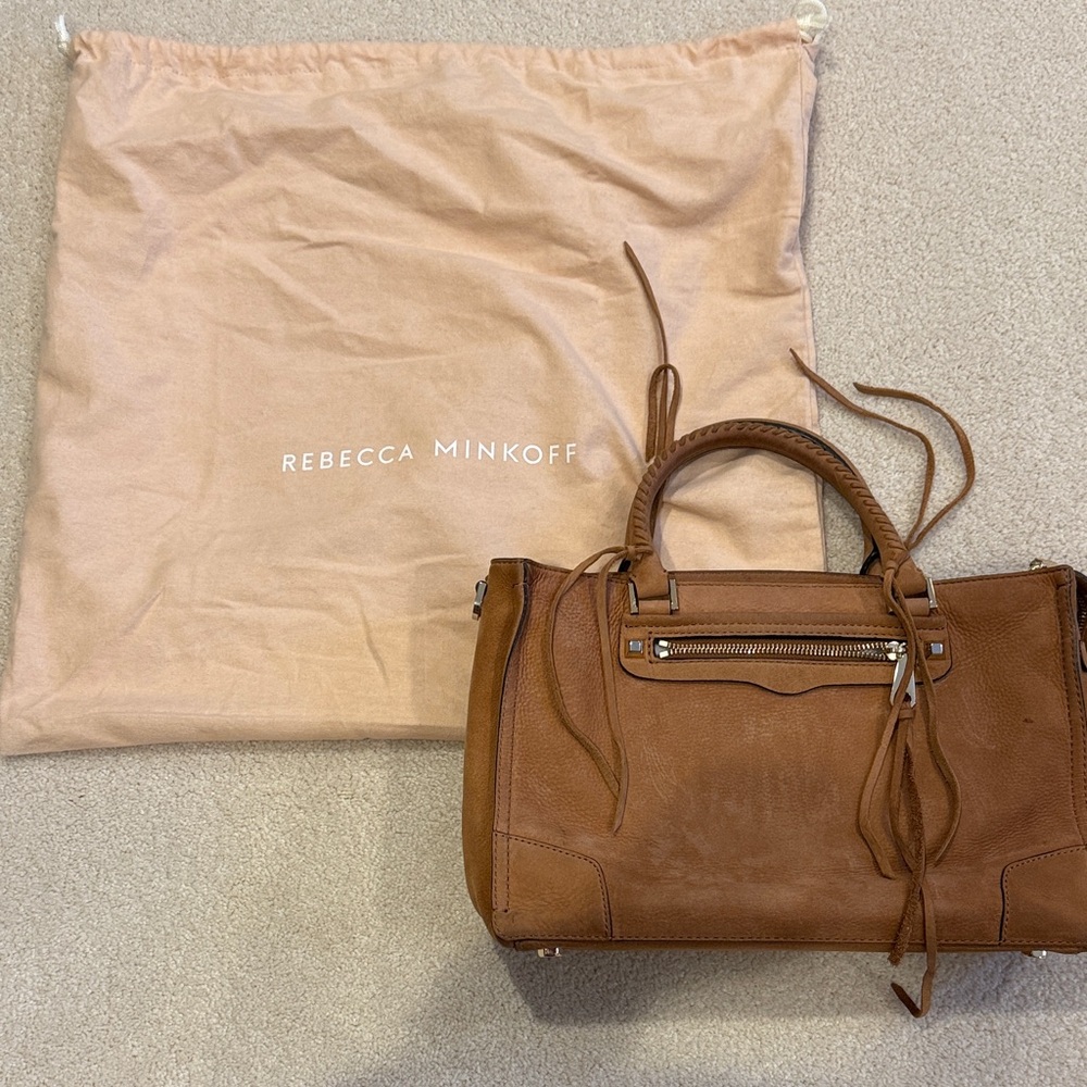Rebecca Minkoff Tan Leather Satchel